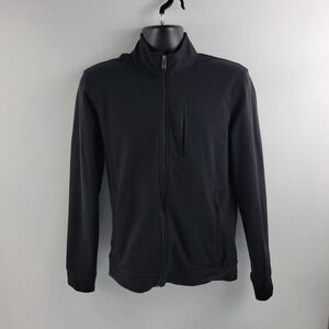 Public Rec sweater jacket full zip mens black S 998‎